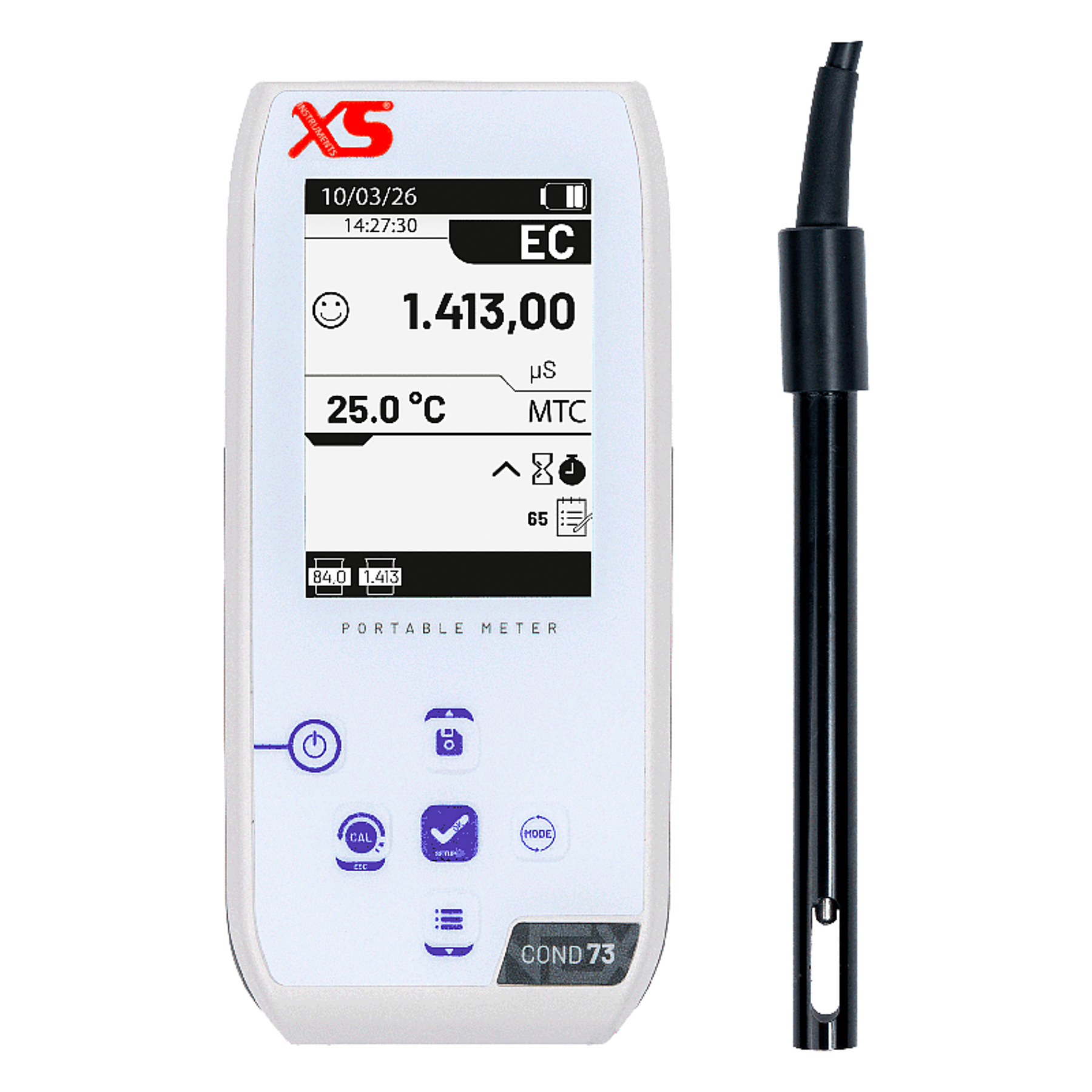 XS COND 73 NEX – Conductímetro Portátil – Celda EPT 4