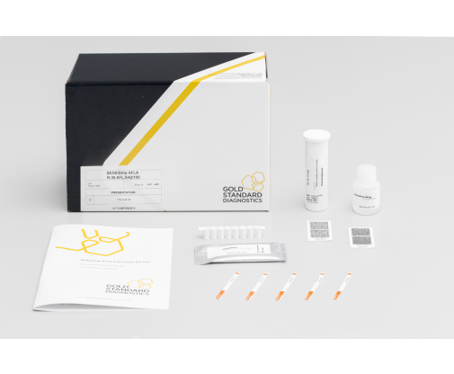 Tiras Reactivas SENSIStrip para Aflatoxinas Totales, 100 det.