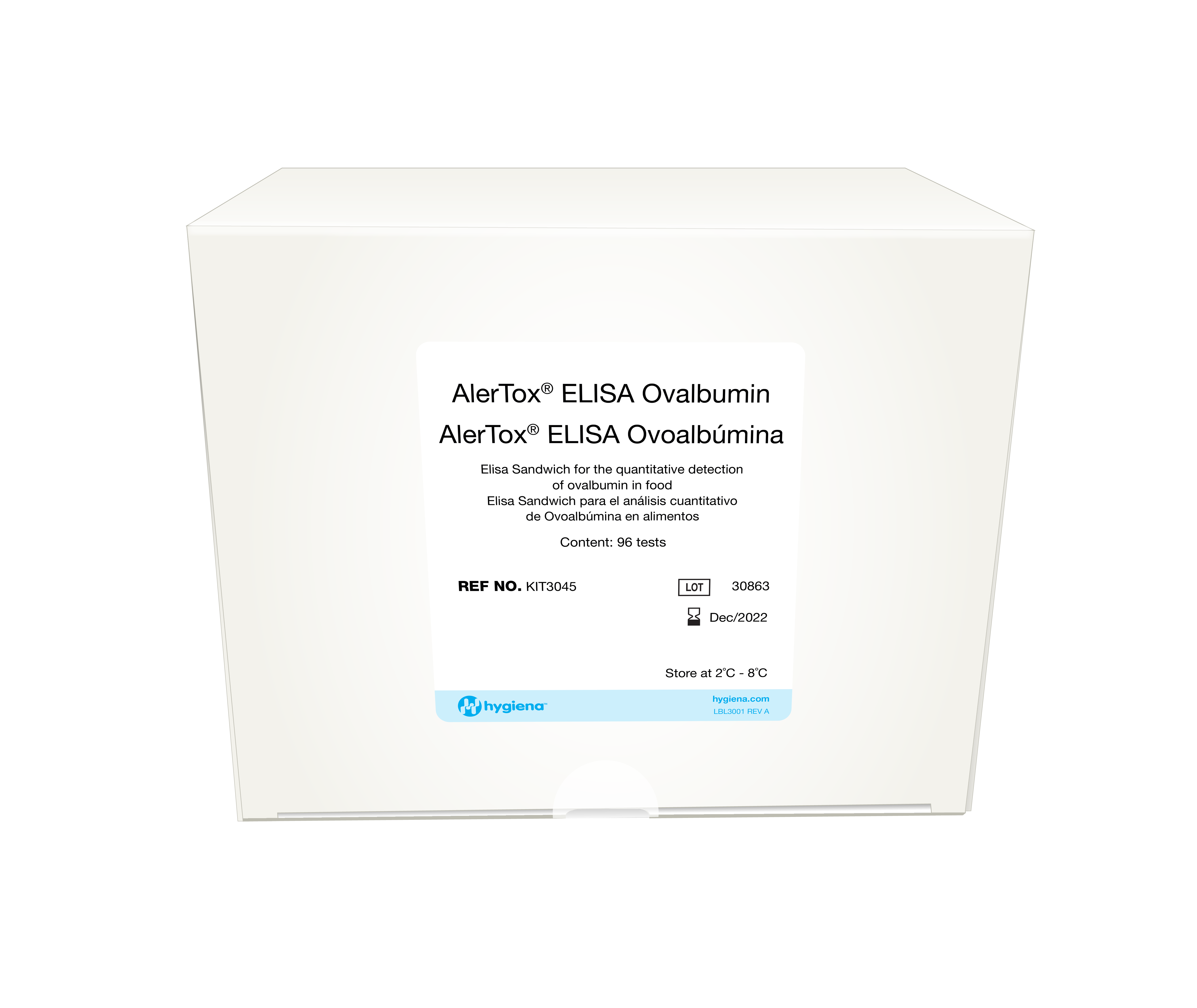 AlerTox® ELISA Ovoalbúmina - Kit cuantitativo de detección de alérgenos del huevo para vino y alimentos